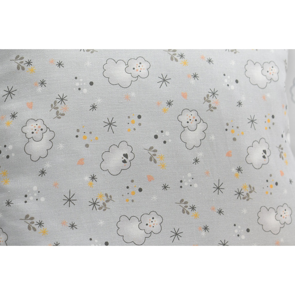 EDREDON CUNA 3PZS 292 GRIS VIDAL HOME BABY