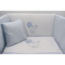 EDREDON CUNA 3PZS 260 AZUL VIDAL HOME BABY