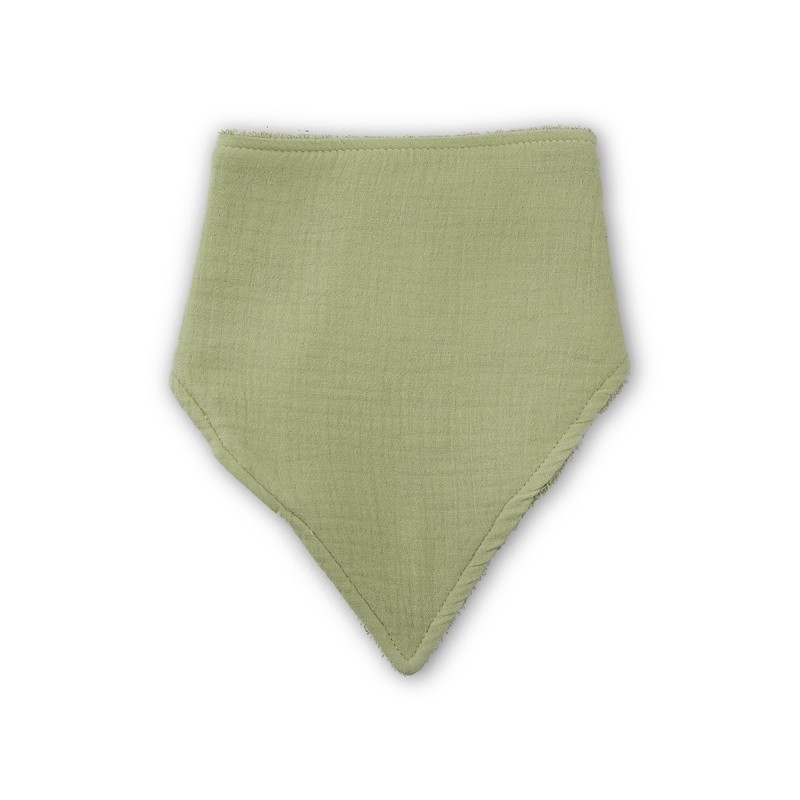 BABERO BAMBU BANDANA 00310-74 VERDE OLIVA INTERBABY