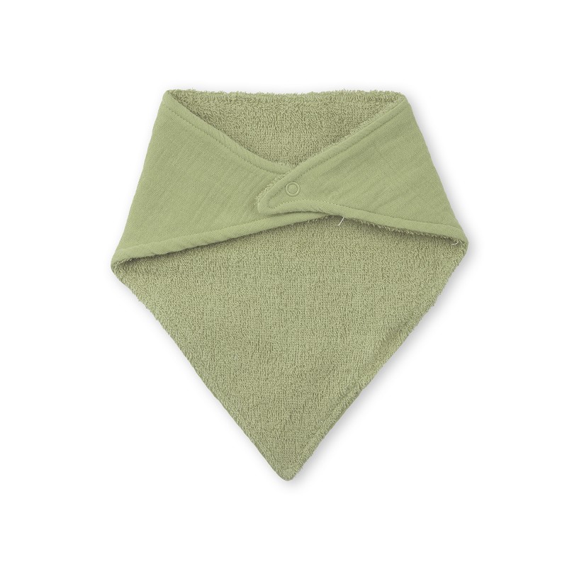 BABERO BAMBU BANDANA 00310-74 VERDE OLIVA INTERBABY