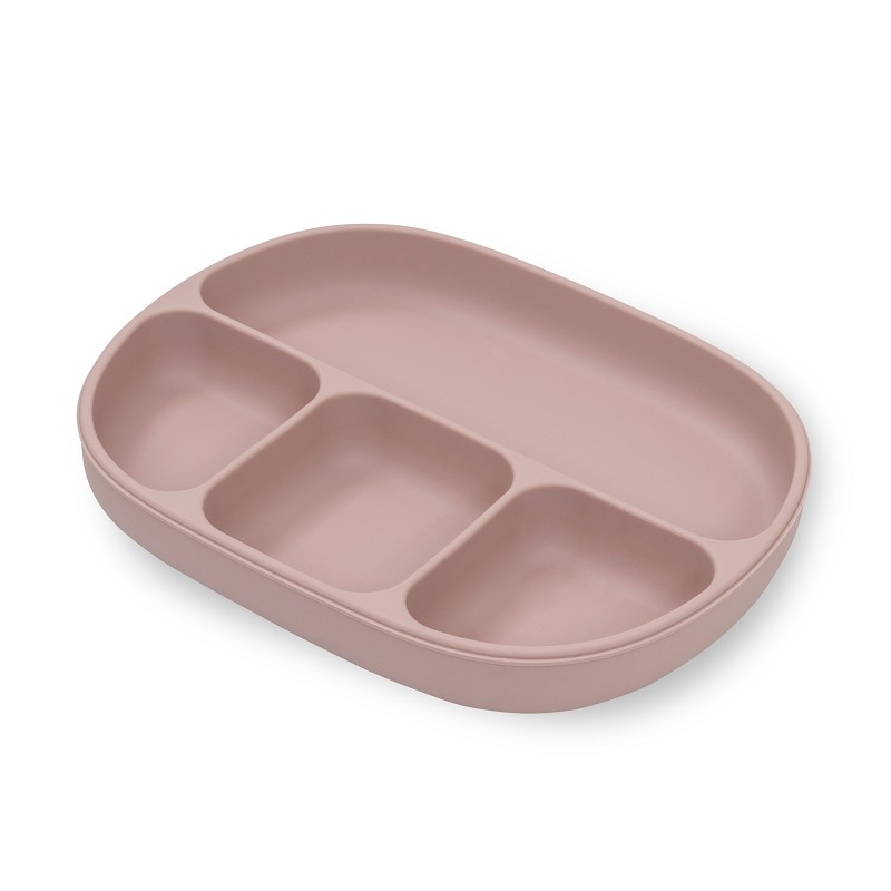 PLATO MAS TAPA SILICONA SI008-66 ROSA MAQUILLAJE INTERBABY