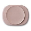 PLATO MAS TAPA SILICONA SI008-66 ROSA MAQUILLAJE INTERBABY