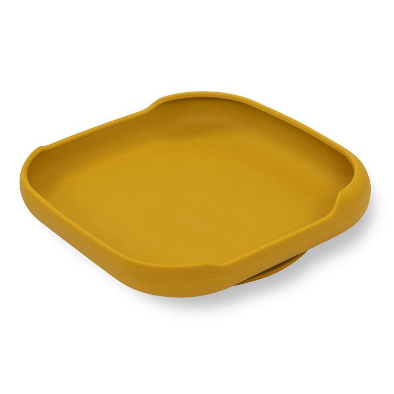 PLATO LLANO SILICONA SI005-75 OCRE TIERRA INTERBABY