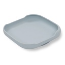 PLATO LLANO SILICONA SI005-73 AZUL GRISACEO INTERBABY