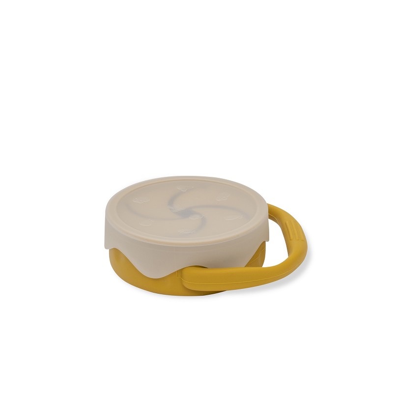 PORTA SNACKS SILICONA SI006-75 OCRE TIERRA INTERBABY