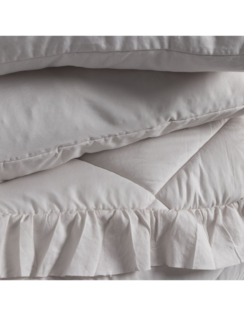 EDREDON LULU BEIGE DON ALGODON