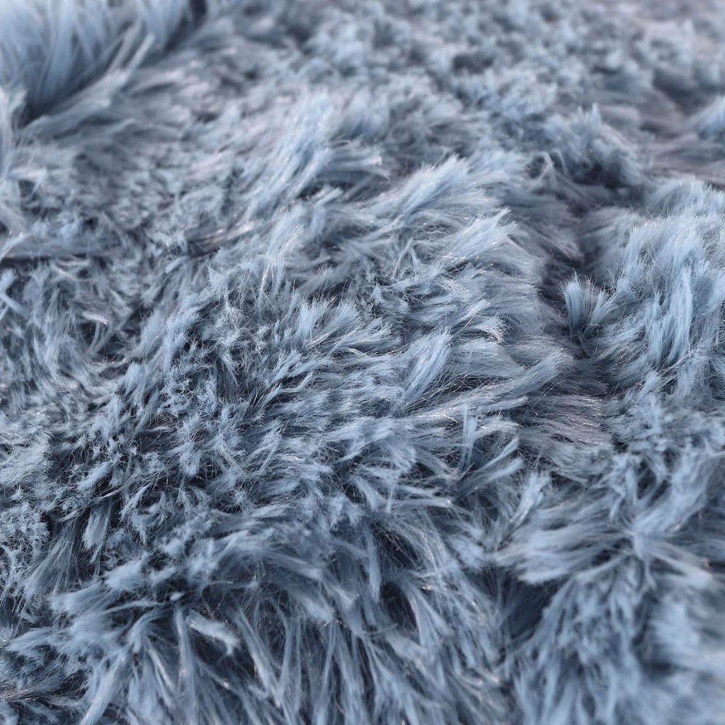 EDREDON SHERPA FLOU 150CM AZUL KARAMELO
