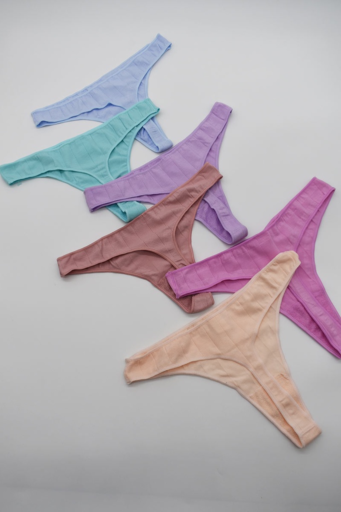BRAGA TANGA LISTA INVISIBLE ALGODON 214 SURTIDO VERANO NAIARA