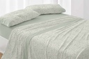 JUEGO DE SABANAS TELA 528 LAUREL BURRITO BLANCO