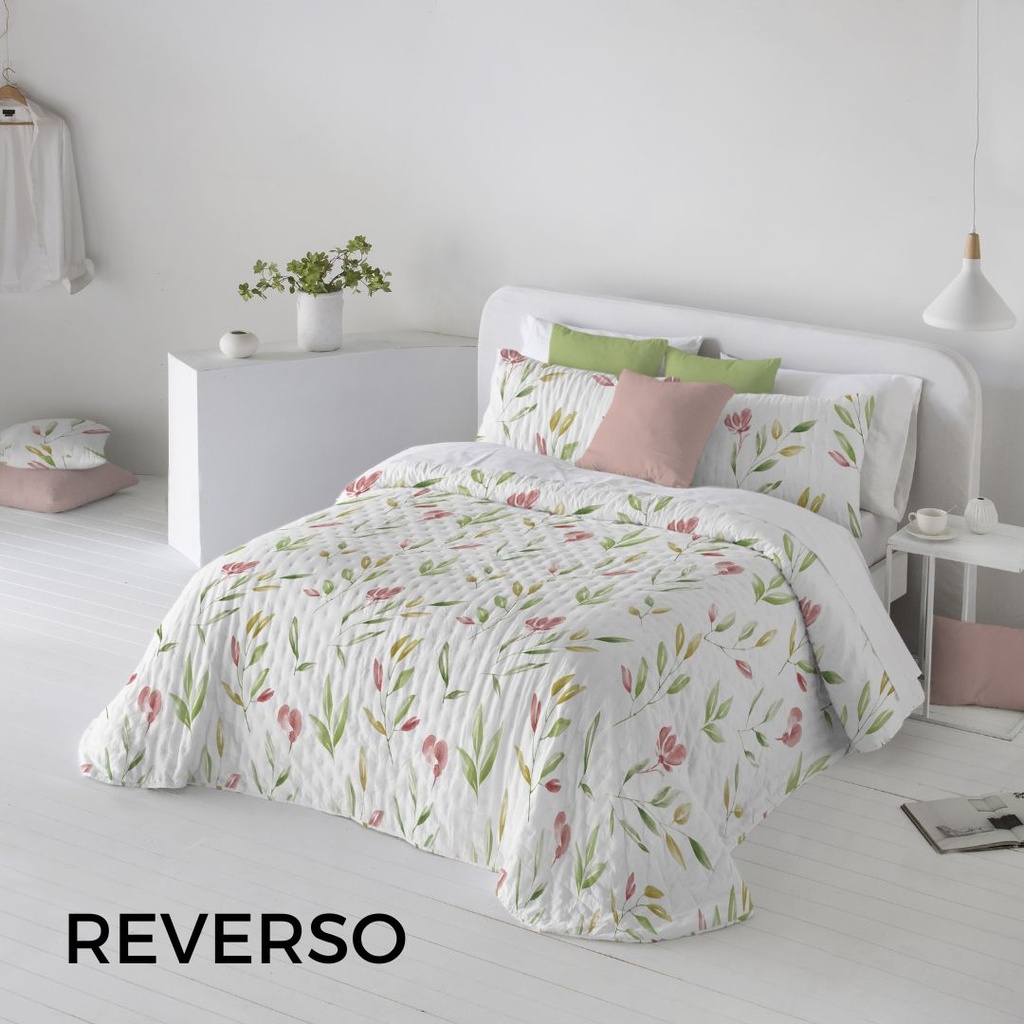 COLCHA BOUTI REVERSIBLE SELY ROSA FUN&amp;DECO
