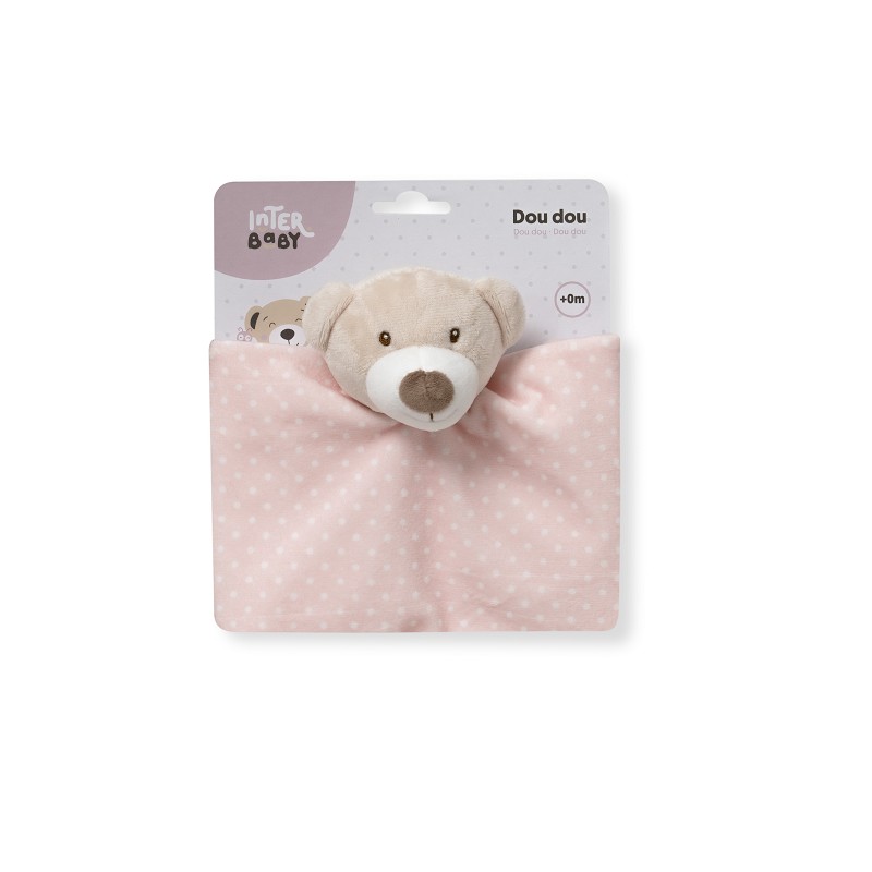 DOU DOU OSITO ROSA INTERBABY | Vidal Home