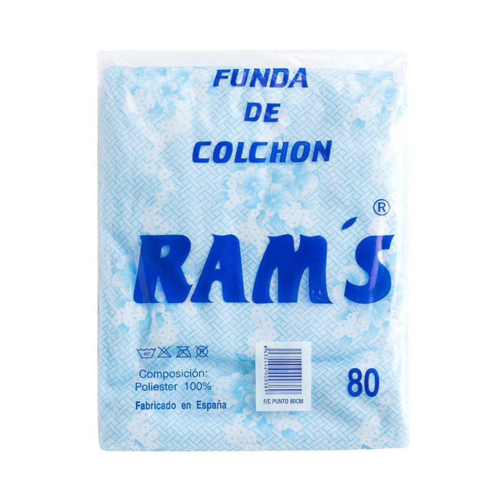 FUNDA COLCHON PUNTO MADEIRA AZUL RAMS