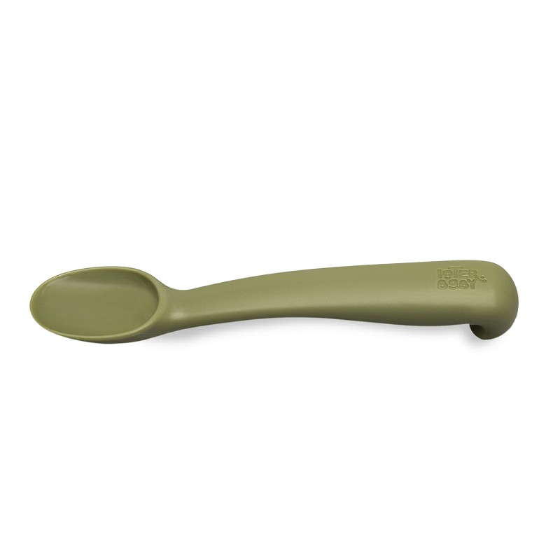 VAJILLA APRENDIZAJE SET42-74 VERDE OLIVA INTERBABY