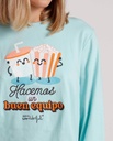 PIJAMA MUJER EQUIPO 60364 TURQUESA MR WONDERFUL