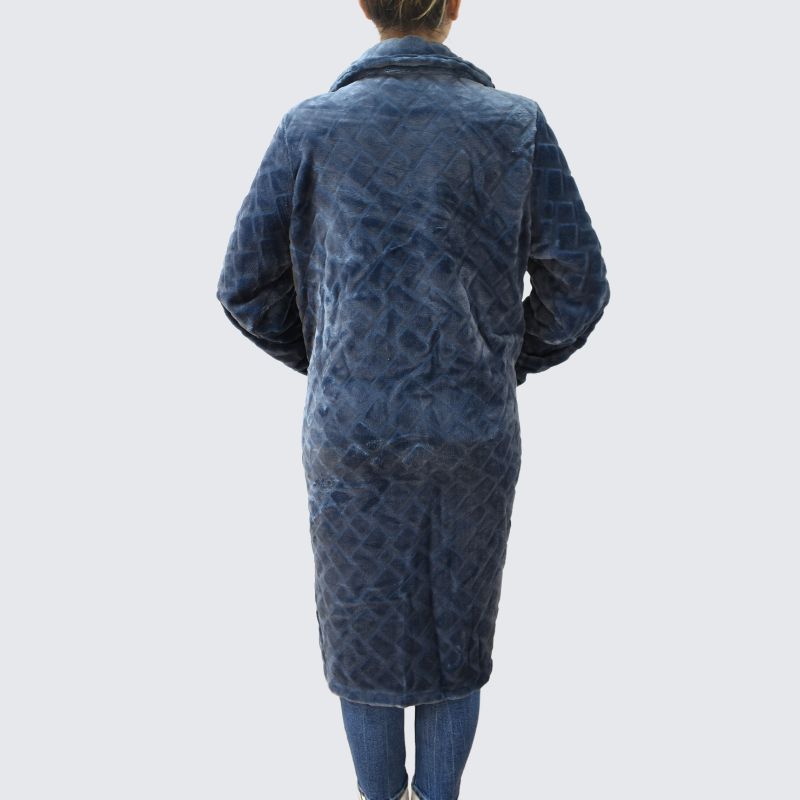 BATA GOFRADA BOTON MUJER 2911 MARINO LIN