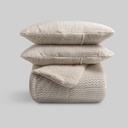 EDREDON JACQUARD ANIA CRUDO KARAMELO