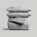 EDREDON CONFORT LETO GRIS DON ALGODON