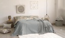EDREDON SOFT CON BORREGUILLO DOMANI GRIS STILIA