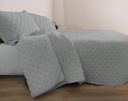 EDREDON SOFT CON BORREGUILLO DOMANI GRIS STILIA