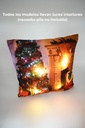 COJIN NAVIDAD LUZ DISEÑO 5 45X45 GABRIELLO GUCCI