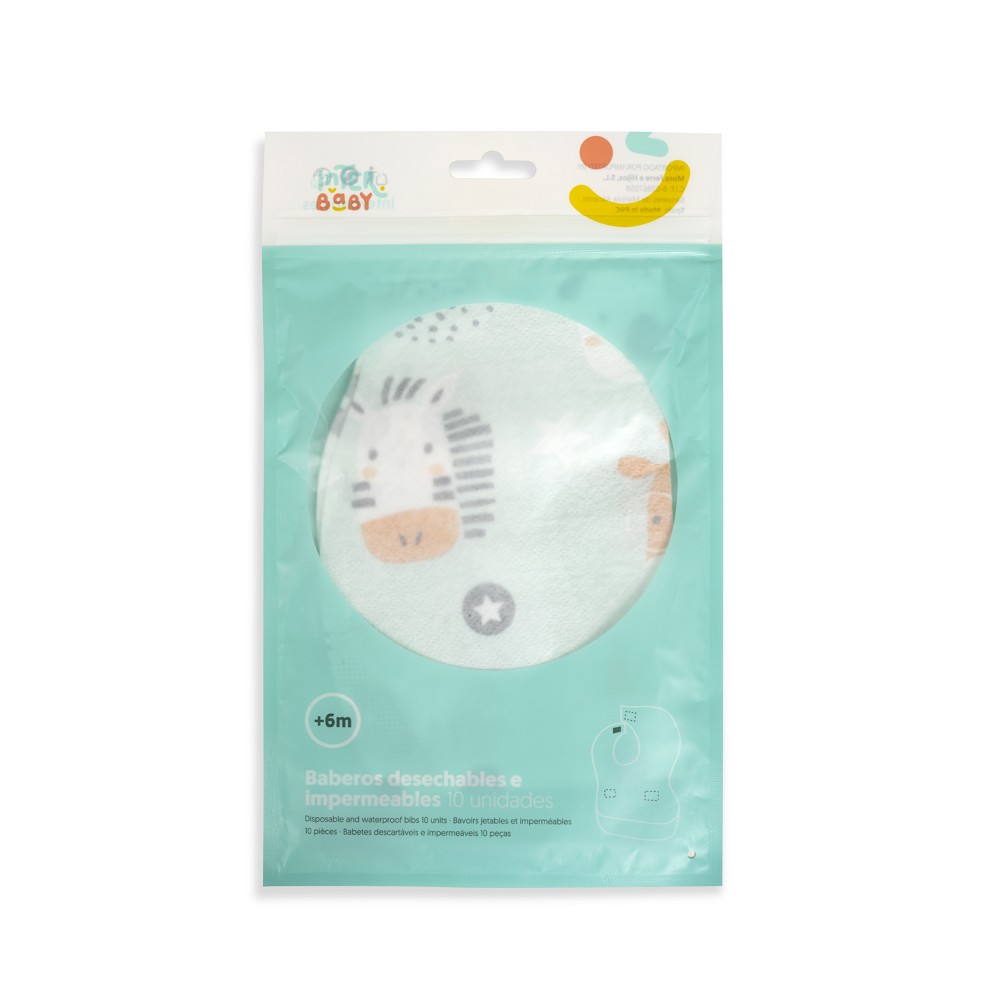 BABERO DESECHABLE TIGER BLANCO INTERBABY