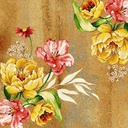 FUNDA DE COJIN JAQUARD CENTRADO FLORAL 45X45 MARCAVI