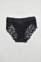 BRAGA BIKINI MUJER ENCAJE TRASERO 0475 PACK 2 NEGRO NAIARA