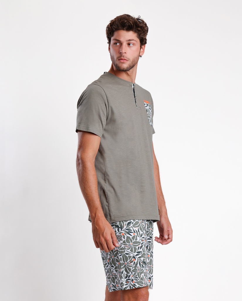 PIJAMA HOMBRE 62148 CAQUI LOIS