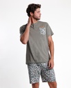 PIJAMA HOMBRE 62148 CAQUI LOIS