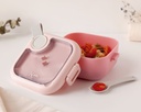 CAJA ALMUERZO BEBÉ 750ML 3535 ROSA KIOKIDS