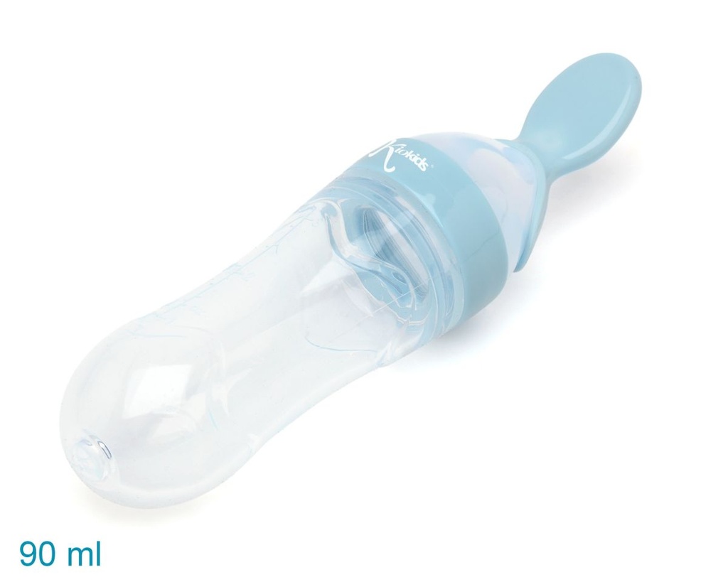 CUCHARA ALIMENTADORA 90ML 3578 AZUL KIOKIDS