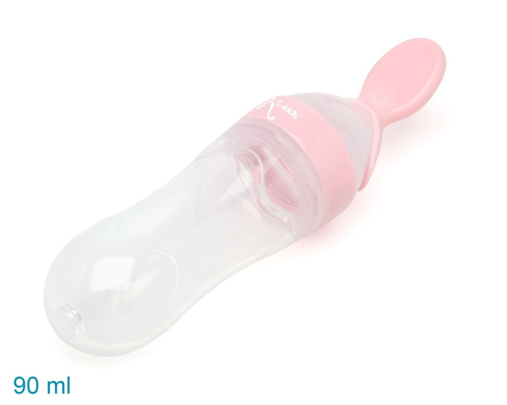 CUCHARA ALIMENTADORA 90ML 3579 ROSA KIOKIDS