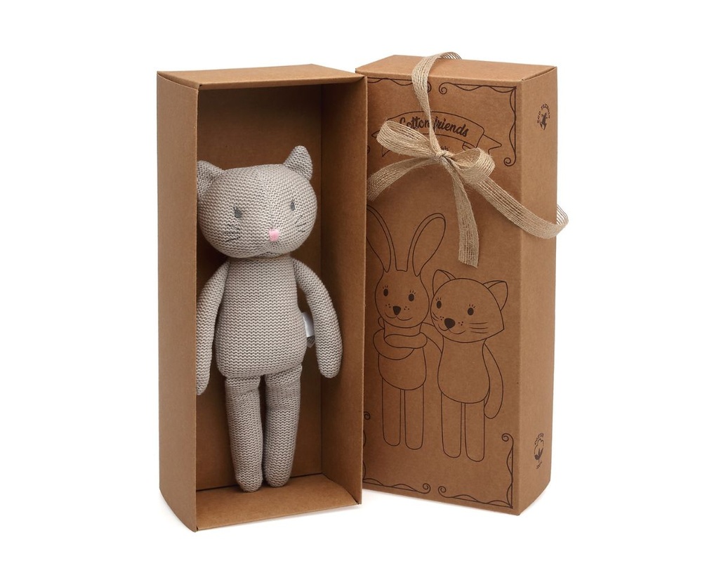 PELUCHE ALGODÓN GATO 30CM 3106 KIOKIDS