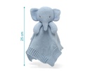 DUDÚ ALGODÓN ELEFANTE 25CM 3432 AZUL KIOKIDS