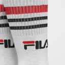 PACK 3 CALCETINES ALTOS UNISEX F9090 BLANCO FILA