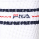 PACK 3 CALCETINES ALTOS UNISEX F9092 BLANCO FILA