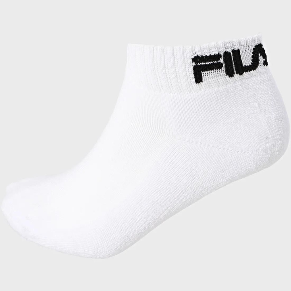 PACK 3 CALCETINES TOBILLEROS UNISEX F9803 BLANCO FILA