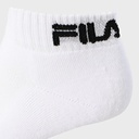 PACK 3 CALCETINES TOBILLEROS UNISEX F9803 BLANCO FILA