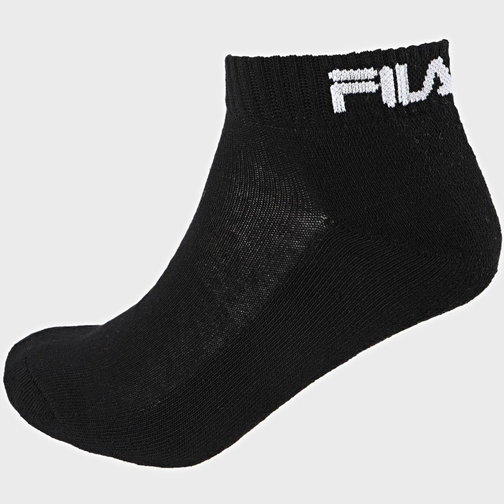 PACK 3 CALCETINES TOBILLEROS UNISEX F9803 NEGRO FILA