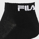 PACK 3 CALCETINES TOBILLEROS UNISEX F9803 NEGRO FILA