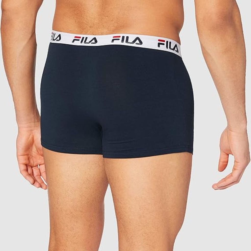 BOXER HOMBRE ALGODÓN/LYCRA CINTURA ELÁSTICA FU5016 MARINO FILA