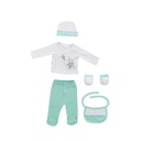 SET REGALO 5 PCS ELEFANTITO MENTA INTERBABY