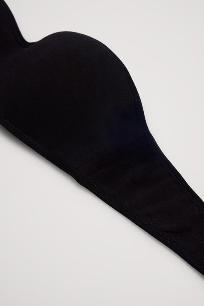 SUJETADOR BANDEAU 18868 NEGRO YSABEL MORA