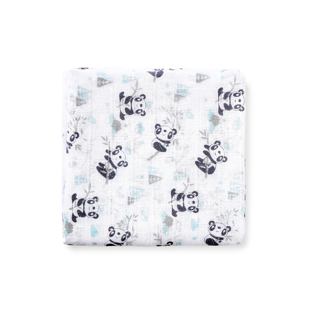PACK 3 GASAS 80X80 PANDA AZUL INTERBABY