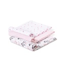 PACK 3 GASAS 80X80 PANDA ROSA INTERBABY