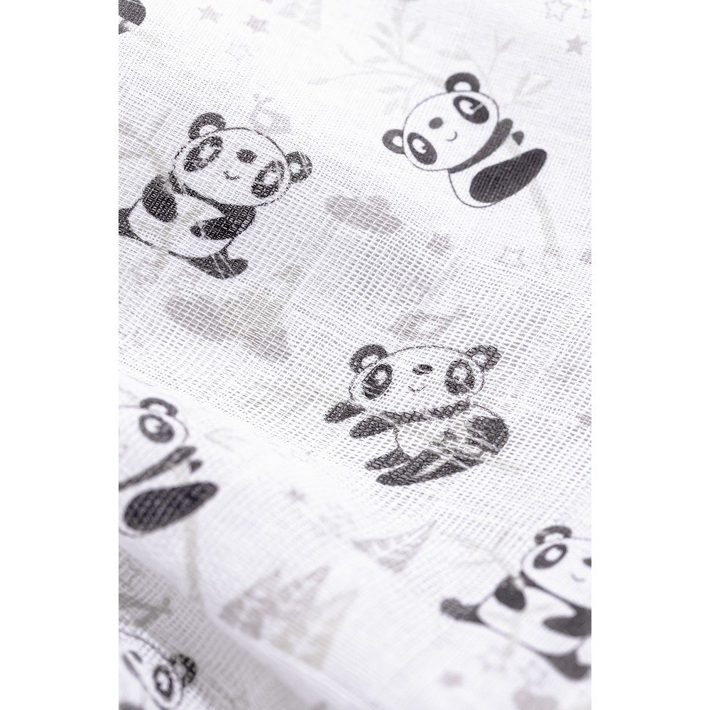 PACK 3 GASAS 80X80 PANDA GRIS INTERBABY