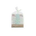 PACK 3 GASAS BAMBÚ 55X70 FOX MENTA INTERBABY
