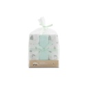 PACK 3 GASAS BAMBÚ 55X70 MOON MENTA INTERBABY