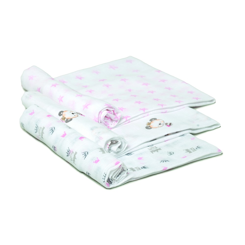PACK 3 GASAS 80X80 99980 ROSA INTERBABY