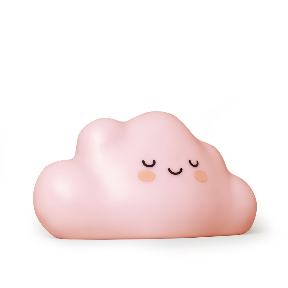 LÁMPARA NOCTURNA INFANTIL NUBE ROSA INTERBABY